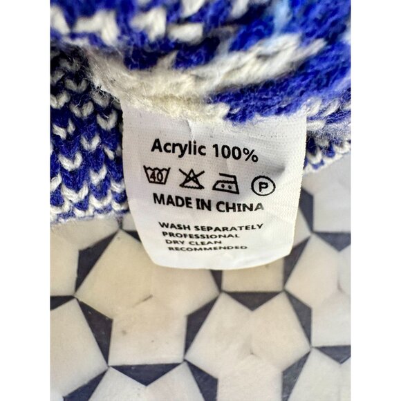 Fringed Knit One-Shoulder Sweater XL By She & Sho - Picture 6 of 6